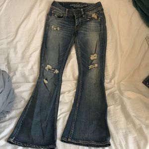 American eagle flare jeans